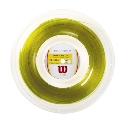 Rollo de cuerda Wilson Poly Gold 1,30