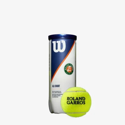 Tarro De Bolas Wilson Roland Garros All Court x3