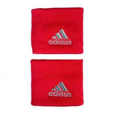 Muñequeras Adidas Cortas Rojo