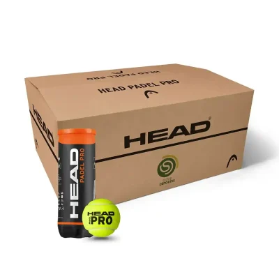 Caja de Pelotas Head Padel Pro 24 Tubos x3