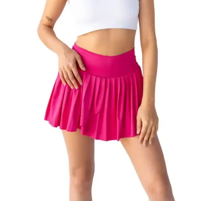 Falda Luana Deportiva Swing Cereza