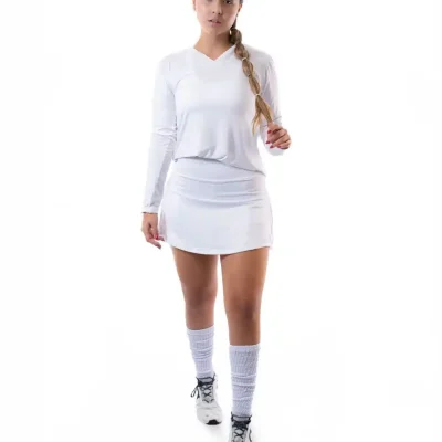 Blusa Luana Eva Con Protección UV-Blanca