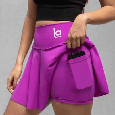 Falda Luana Deportiva Serena Violeta
