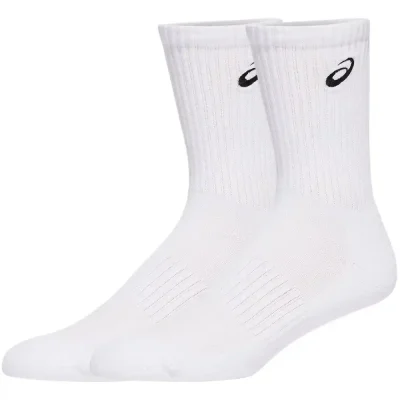 Medias ASICS Cotton Crew Blancas