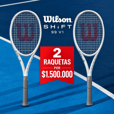 PAR DE RAQUETAS SHIFT 99 V1 WILSON