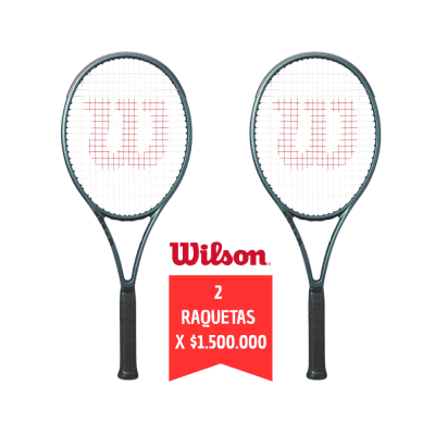 2 Raquetas Wilson Blade 100L V9 2024