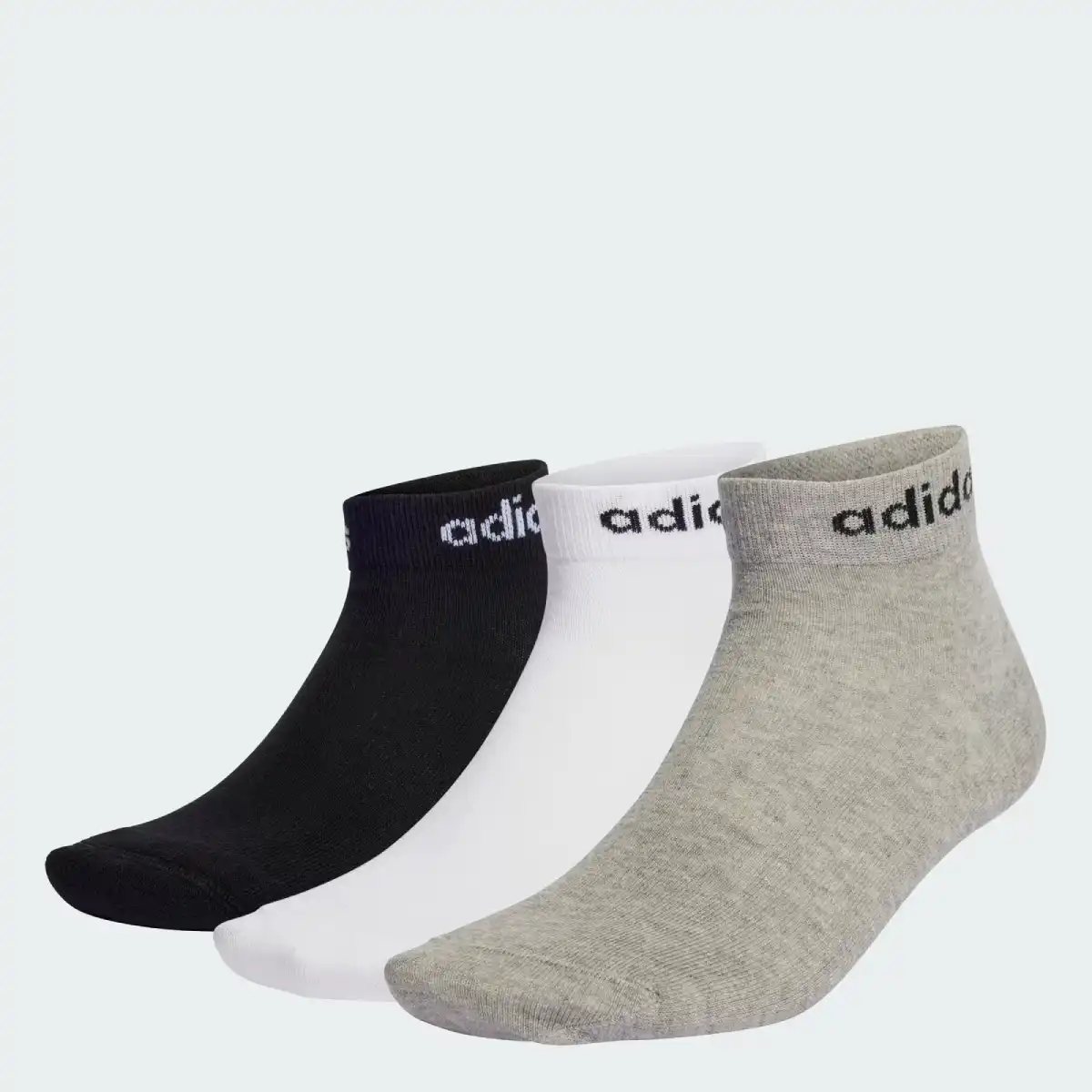 Medias al Tobillo adidas Linear x3 Pares