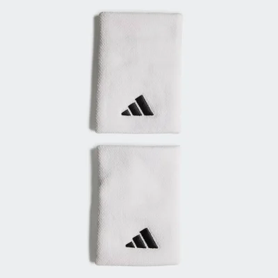 Muñequeras Adidas Largas x2 Blancas