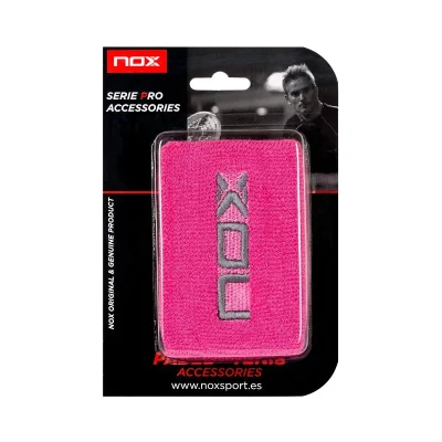Caja de 6 Pares de Muñequeras Deportivas NOX