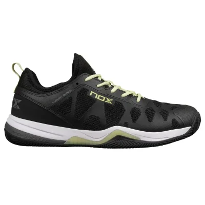 Zapatos de Pádel NOX NERBO Black / Soft Lime