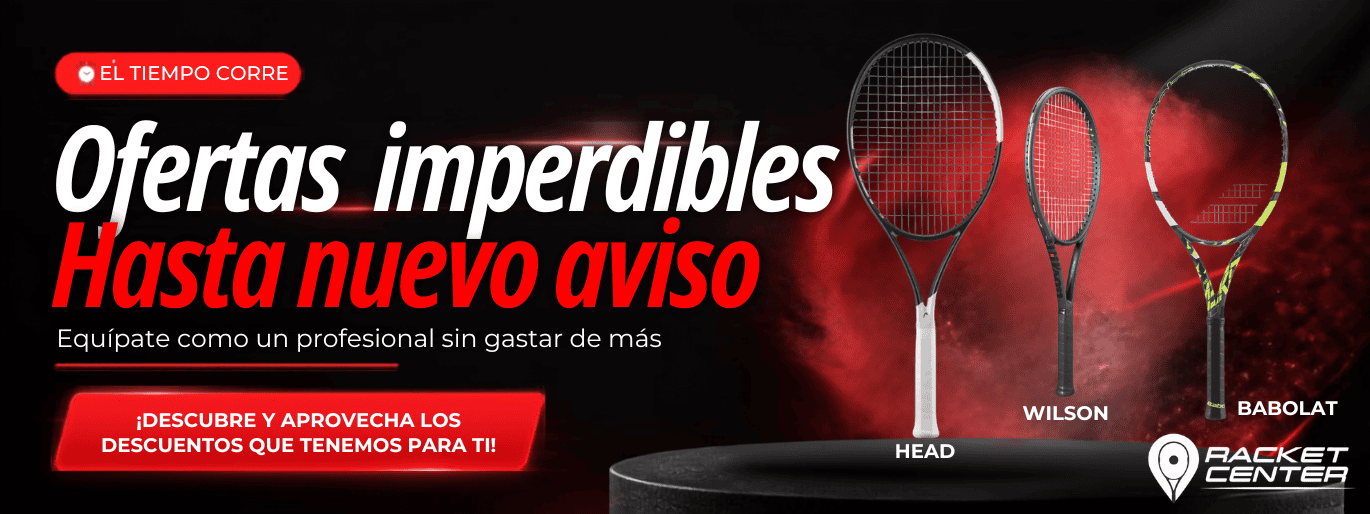 Lanzamiento de oferta de promociones Racket Center Agosto 2026 Web