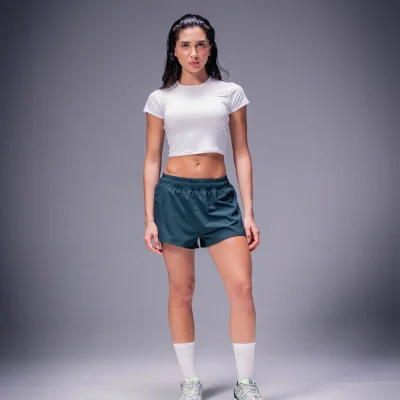 Short Racketball Running Dinamic Verde Oscuro