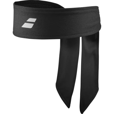 BANDANA BABOLAT NEGRA LOGO BLANCO