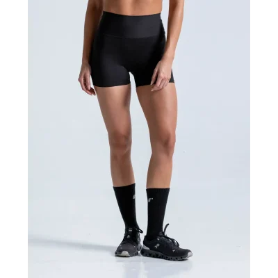 Short Corto Vital Negro Para Mujer