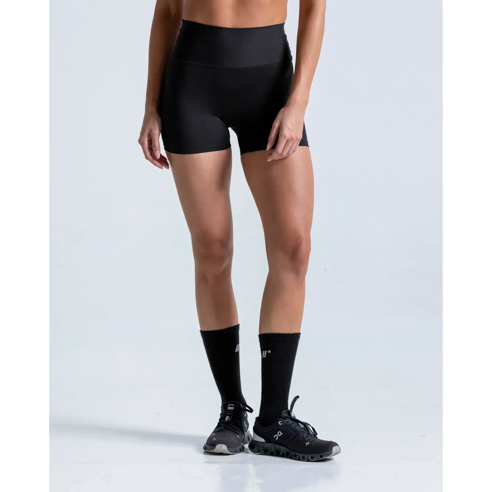 Short Corto Vital Negro Para Mujer