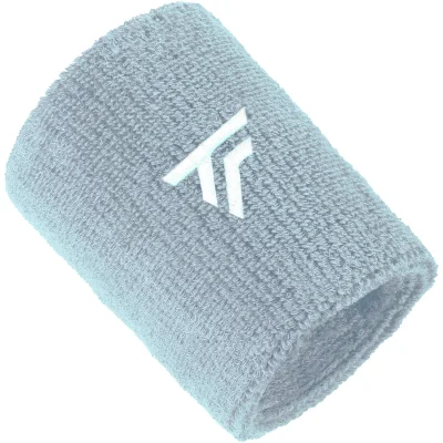 Muñequera Tecnifibre XL Azul Claro