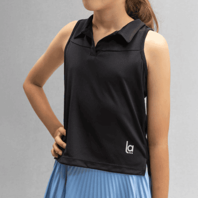 Blusa Luana Esencia Negra Para Niña con Protección UV