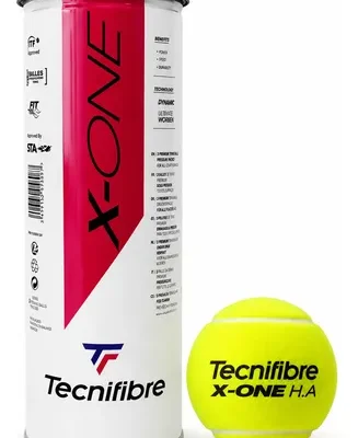 Tarro de Pelotas de Tennis Tecnifibre X-One x3 – Premium Presurizadas