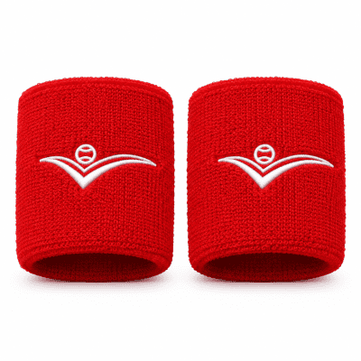 Muñequeras Point Fit Roja